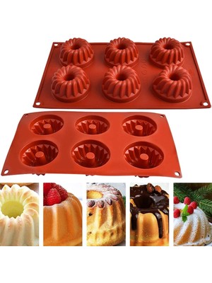 Cupcake, Muffin, Kek ve Pasta Kalıbı Silikon Kalıp