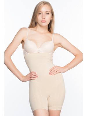 Ten Mı Emay 7026  Yüksek Bel Paçalı Korse