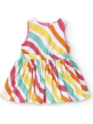 Kız Çocuk Renkli Elbise