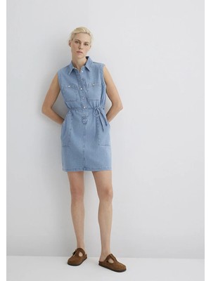 Mavi Simla Gold Klasik Açık Mavi Jean Elbise 1310659-89757