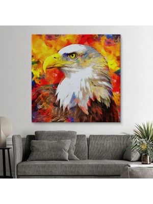 Marsilyan- Yağlı Boya Kartal Kanvas TABLO-5909