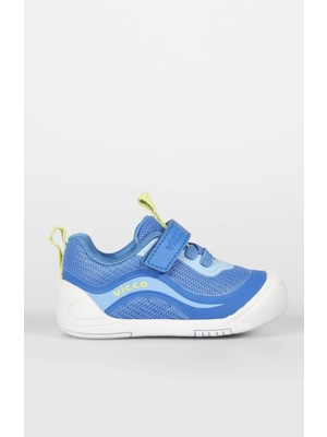 Vicco Burdu Erkek Bebe Saks Mavi Ilk Adım Ayakkabı