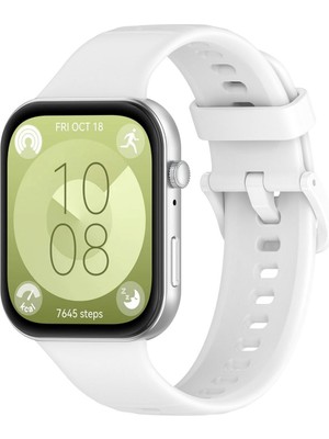 Huawei Watch Fit 4 Huawei Watch Fit 4 Pro Ile Uyumlu Kordon Terletmeyen Yumuşak Silikon Spor Kayış