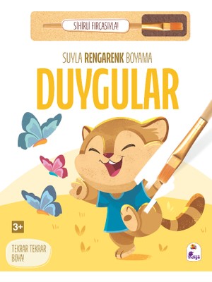 İndigo Çocuk İNDİGO KİTAP Suyla Rengarenk Boyama Duygular 3 - 5 Yaş Kolektif Yazar Büyük Boy Ciltsiz