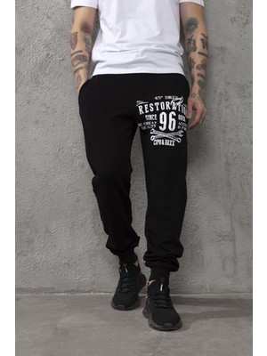 CR156 Restoration Baskılı Erkek Eşofman Altı