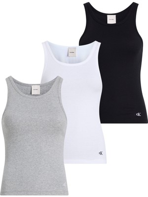 Calvın Kleın Scoop Neck Cotton Tank 3pk Atlet