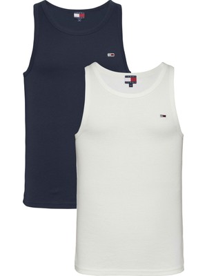 Tommy Hılfıger Tjm Xslım 2pck Rıb Tank Ext Atlet