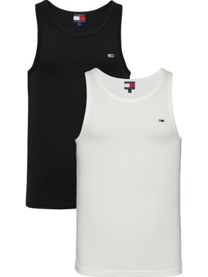 Tommy Hılfıger Tjm Xslım 2pck Rıb Tank Ext Atlet
