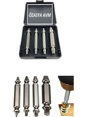 Speed Out Hasarlı Vida Çıkarıcı Sökücü Yalama Vida Ucu Çıkartma