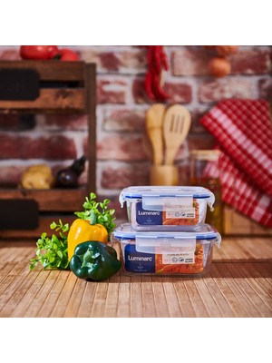 Luminarc Pure Box Kare Saklama Kabı - 760 ml