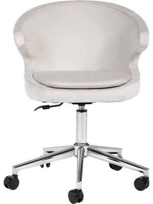 Milas Çalışma Sandalyesi ve Ofis Koltuğu(Baby Face Kumaş / Krom Ayak)