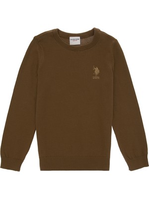 U.s. Polo Assn. Erkek Çocuk Haki Kazak /triko 50288893-VR027