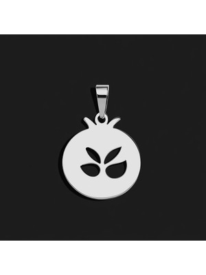 TabiTela 925 Ayar gümüş kolye nar SM4889
