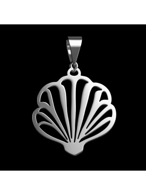 TabiTela 925 Ayar gümüş kolye deniz kabuğu   SM5015