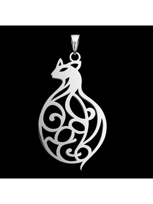 TabiTela 925 Ayar gümüş kolye sincap   SM4968