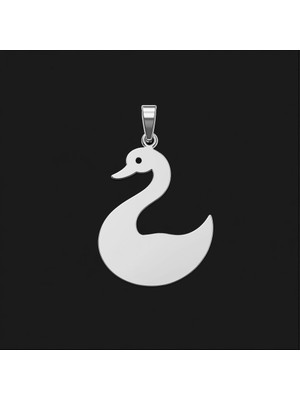 TabiTela 925 Ayar gümüş kolye kuğu SM5073