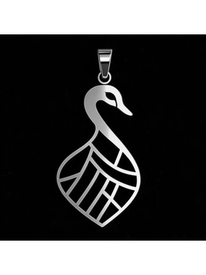 TabiTela 925 Ayar gümüş kolye kuğu SM5089