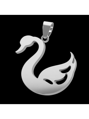 TabiTela 925 Ayar gümüş kolye kuğu SM5072