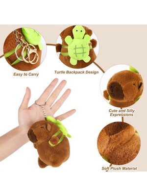 Dükkan Design Cappy Bara Peluş Anahtarlık