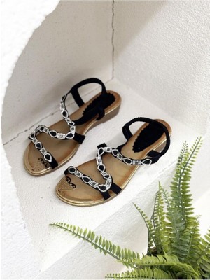 Guja 25Y122-5 Kadın Sandalet Siyah 36-41