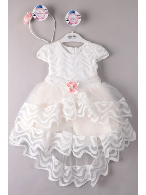 Kız Çocuk Elbise Ceketli Tüllü