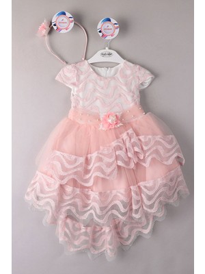 Kız Çocuk Elbise Ceketli Tüllü