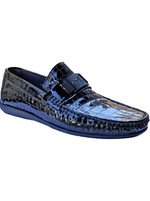 Fosco 2094 Siyah Erkek Günlük Deri Klasik Ayakkabı