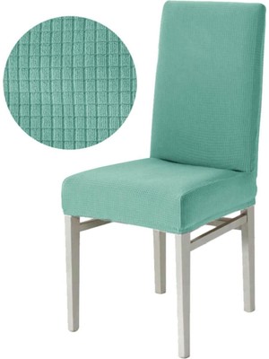 Likralı Yıkanabilir 4'lü Sandalye Örtüsü