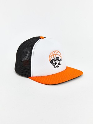 Nakışlı File Detaylı Erkek Kep Şapka  (S5)