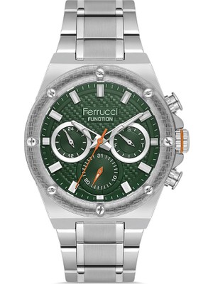Ferrucci FER.03566M.05 Çelik Kordon Erkek Kol Saati