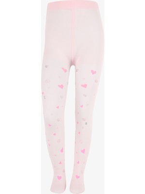 Penti Kız Çocuk Pretty Pearl Heart Külotlu Çorap
