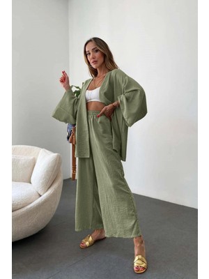 Keten Salaş Kimono Ikili Takim