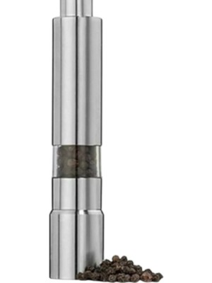 Ayarlanabilir Pratik Çelik Basmalı Tuz Karabiber Baharat Değirmen Öğütücü