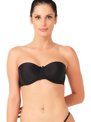 Siyah Mı Emay 701 Şeffaf Askılı Sütyen