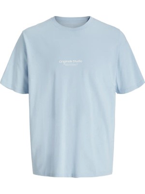 Jack & Jones Jorvesterbro Tee Ss Crew Neck Noos - Mavi 12240121-SK