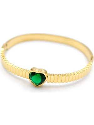 Kalp Bilezik - Yeşil