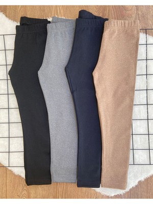 Çocuk Tayt Içlik Içi Şardonlu Siyah Gri Lacivert Kahve (BHGBPXCTV5YRJ)