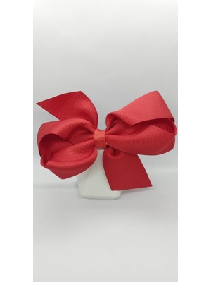 Kırmızı Renk Fiyonk Pens Toka