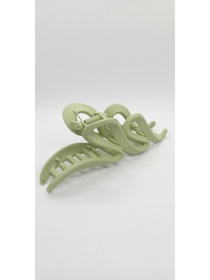 Yeşil Renk Asimetrik Mandal Toka