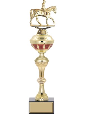 ODAK KUPA - Figürlü Kupalar - At / Binici Figürlü Kupalar FG-064 C - 44 cm