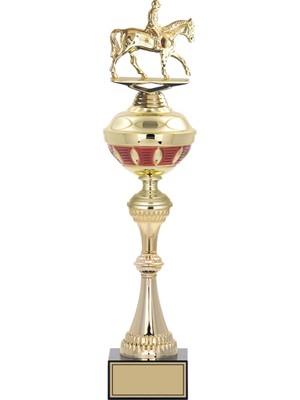 ODAK KUPA - Figürlü Kupalar - At / Binici Figürlü Kupalar FG-064 A - 49 cm