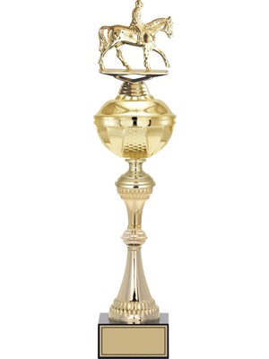 ODAK KUPA - Figürlü Kupalar - At / Binici Figürlü Kupalar FG-061 A - 49 cm