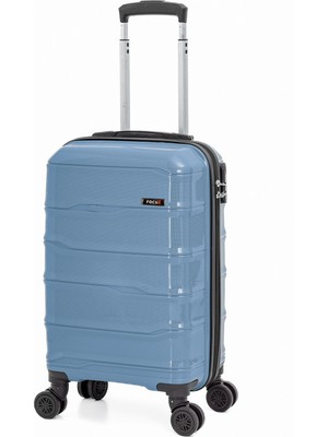 Focux 23  Kabin Boy(Küçükboy) Kırılmaz Polipropilen Valiz Seyahat Tatil Çeyiz Tekerlekli