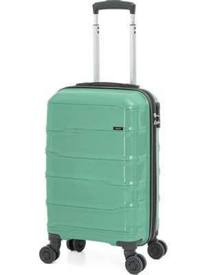 Focux 23  Kabin Boy(Küçükboy) Kırılmaz Polipropilen Valiz Seyahat Tatil Çeyiz Tekerlekli