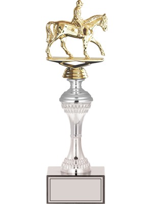 ODAK KUPA - Figürlü Kupalar - At / Binici Figürlü Kupalar FG-030 C - 32 cm