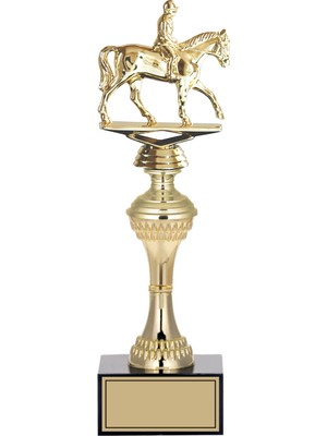 ODAK KUPA - Figürlü Kupalar - At / Binici Figürlü Kupalar FG-029 C - 32 cm