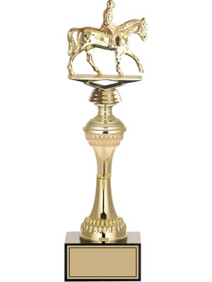 ODAK KUPA - Figürlü Kupalar - At / Binici Figürlü Kupalar FG-029 B - 34 cm