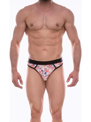 Marsilyan- Erkek Desenli Tanga Çamaşır