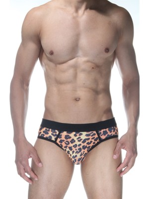 Leopar Jockstrap Erkek Iç Giyim