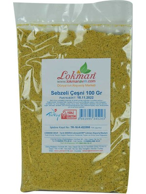 Sebzeli Çeşni Karışık Magi Baharatı 100 gr Paket